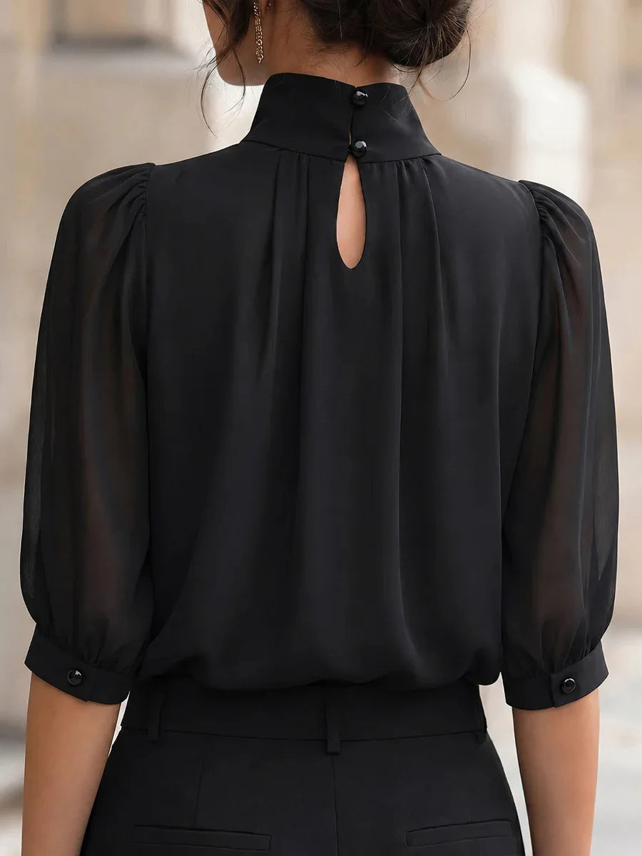 Lucca Pleated Blouse Life Amalfi® – Elegant Detail & Easy Styling