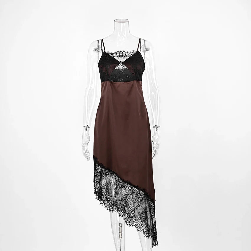 Satin Lace Midi Dress Life Amalfi® – Elegant Fit & Statement Detail