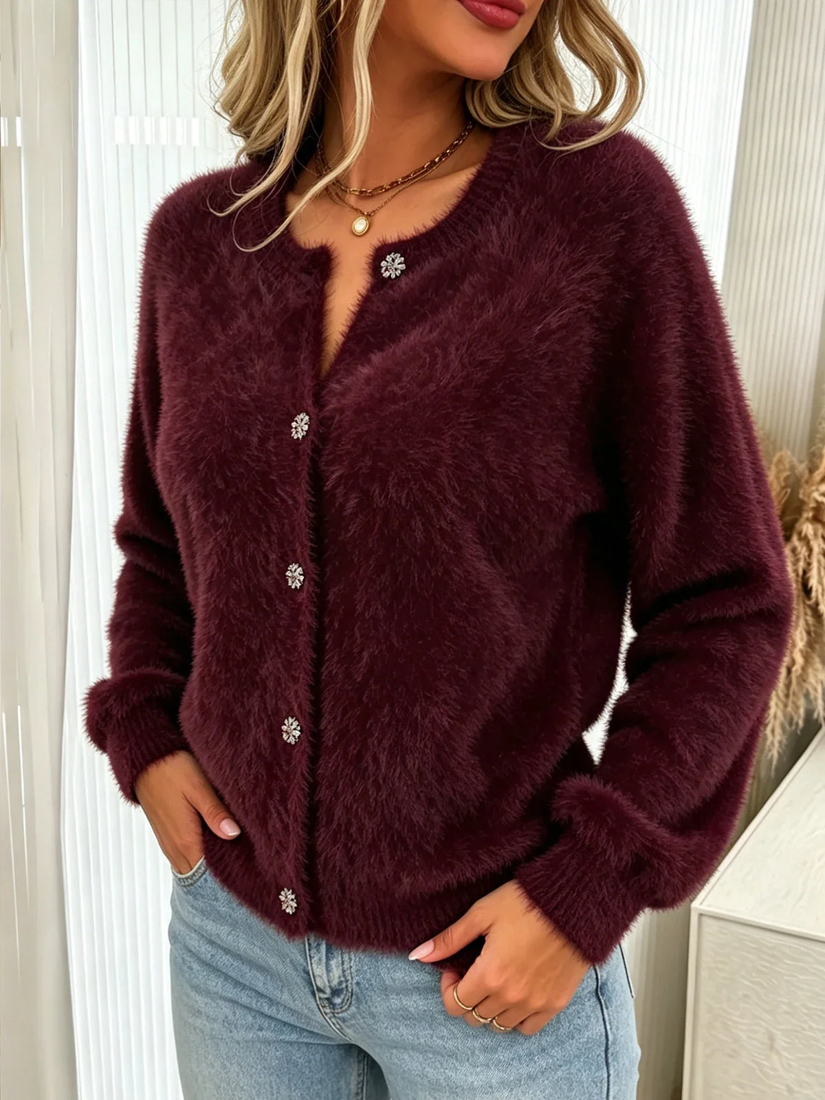 Jacquard Cardigan Life Amalfi® – Cosy Layering & Vintage Elegance