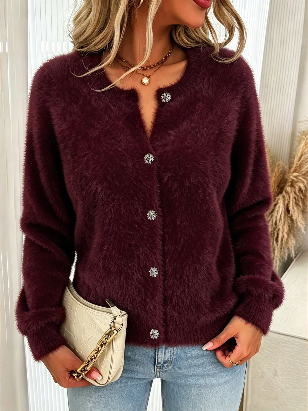 Jacquard Cardigan Life Amalfi® – Cosy Layering & Vintage Elegance