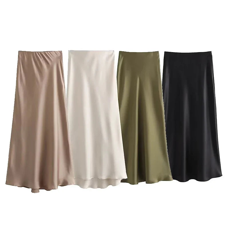 Pienza Satin Skirt Life Amalfi® – Elegant Shape & Versatile Style