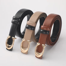 Milano Sculpted C-Buckle Belt