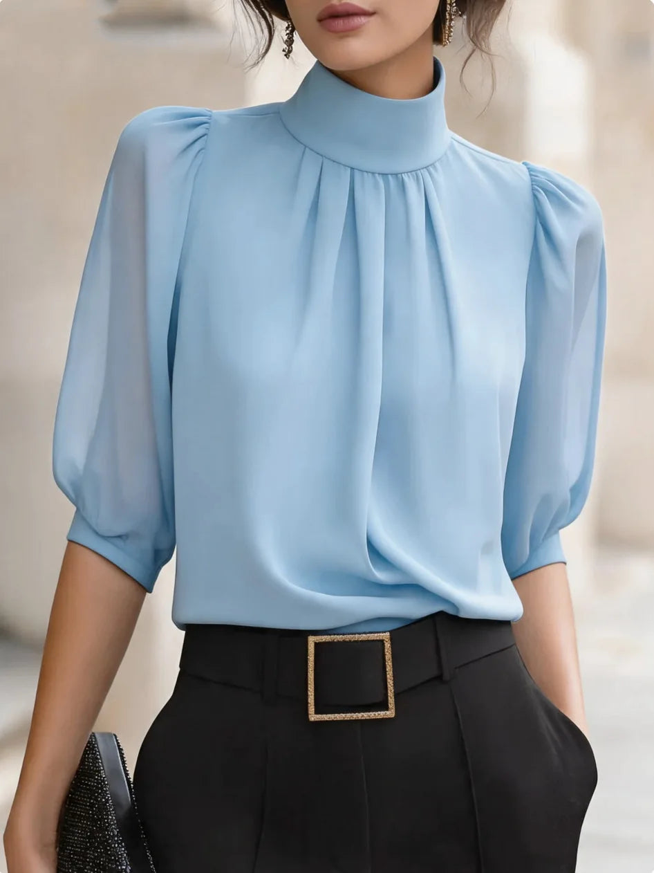 Lucca Pleated Blouse Life Amalfi® – Elegant Detail & Easy Styling