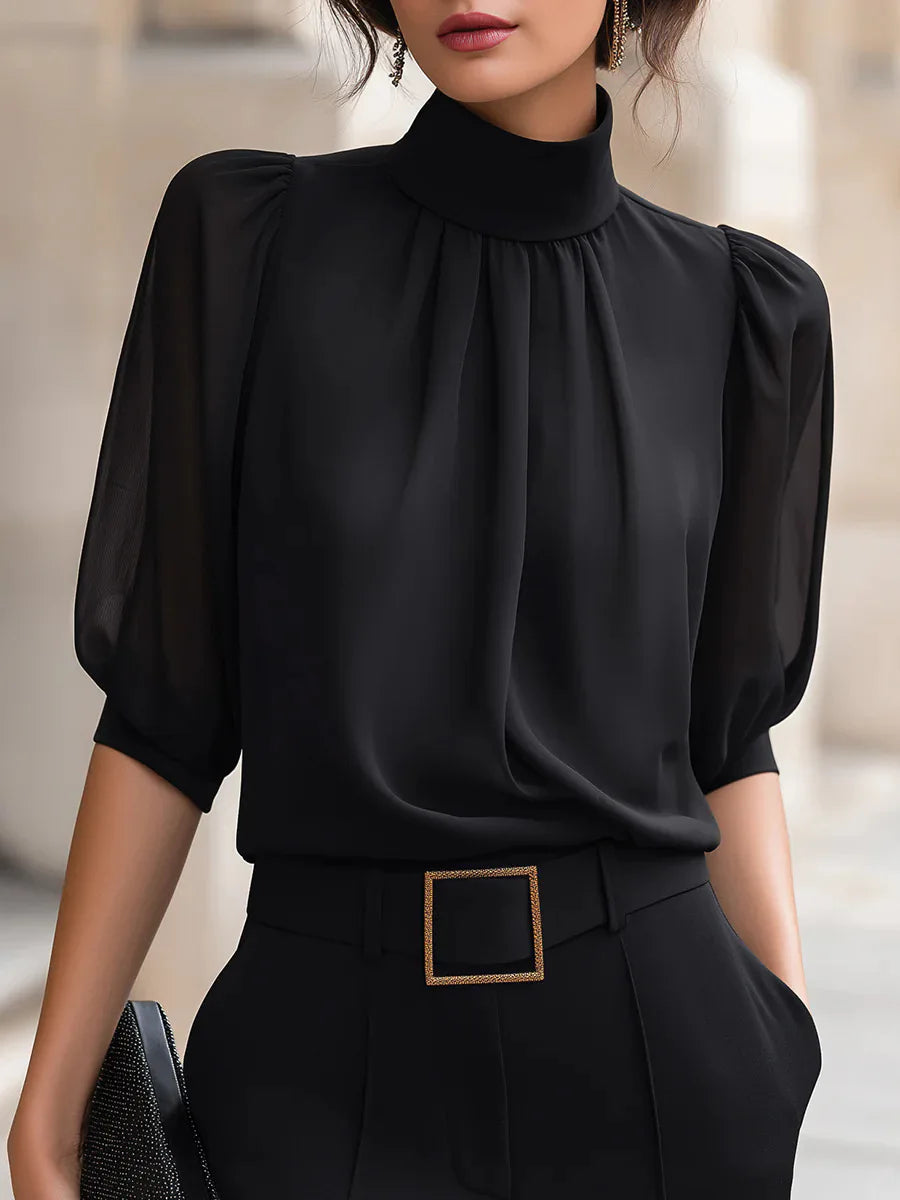 Lucca Pleated Blouse Life Amalfi® – Elegant Detail & Easy Styling