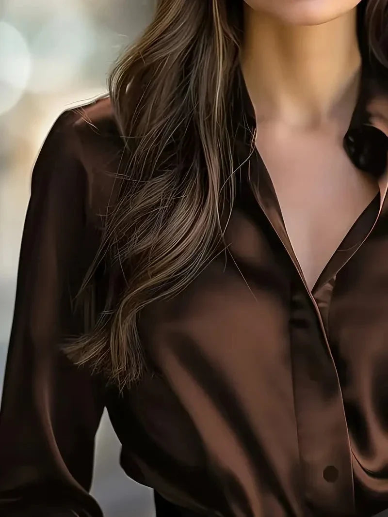 Milano Satin Blouse Life Amalfi® – Elegant Finish & Easy Styling