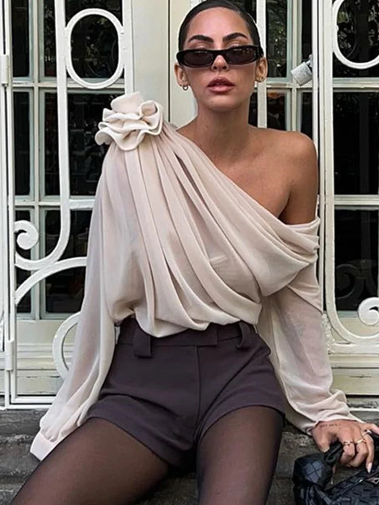 Ravello Blouse Life Amalfi® – Statement Neckline & Elegant Drape