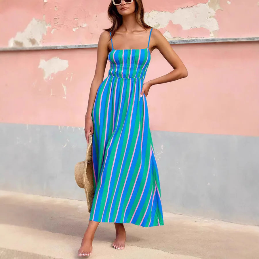 Striped Midi Dress Life Amalfi® – Easy Fit & Holiday Style