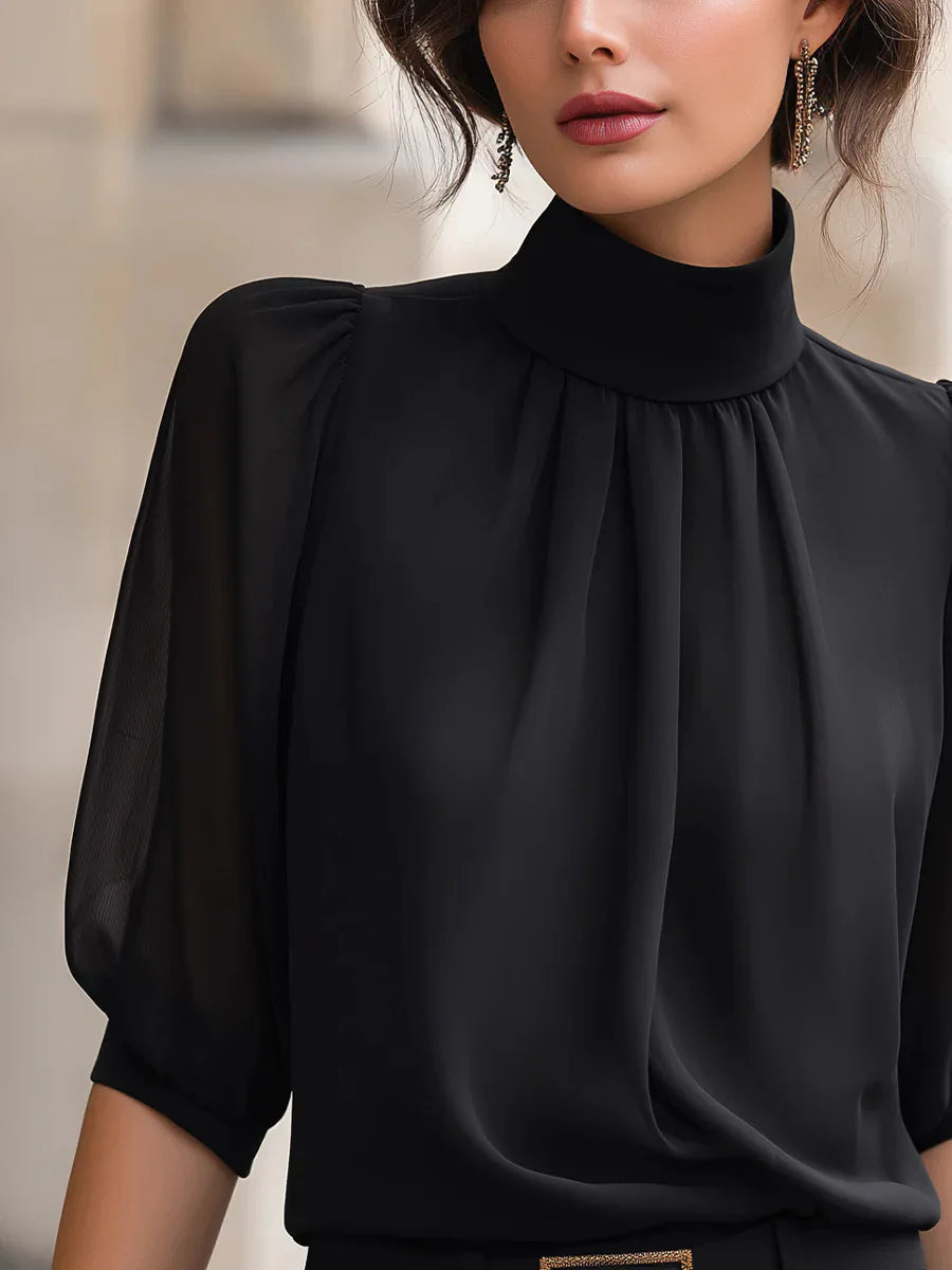 Lucca Pleated Blouse Life Amalfi® – Elegant Detail & Easy Styling