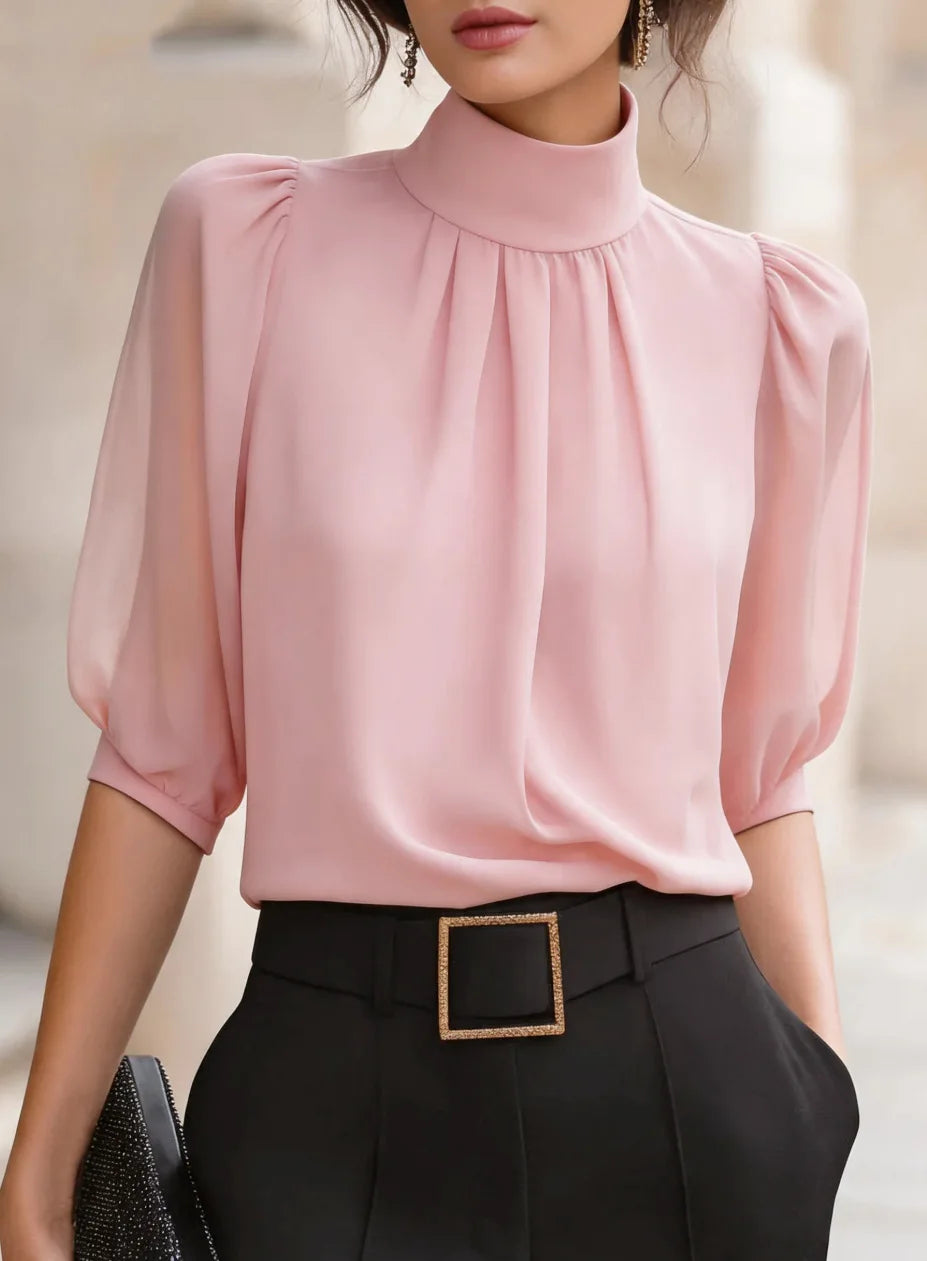 Lucca Pleated Blouse Life Amalfi® – Elegant Detail & Easy Styling